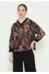 Lyne Halim Blouse Batik Kombinasi Rib, 8396